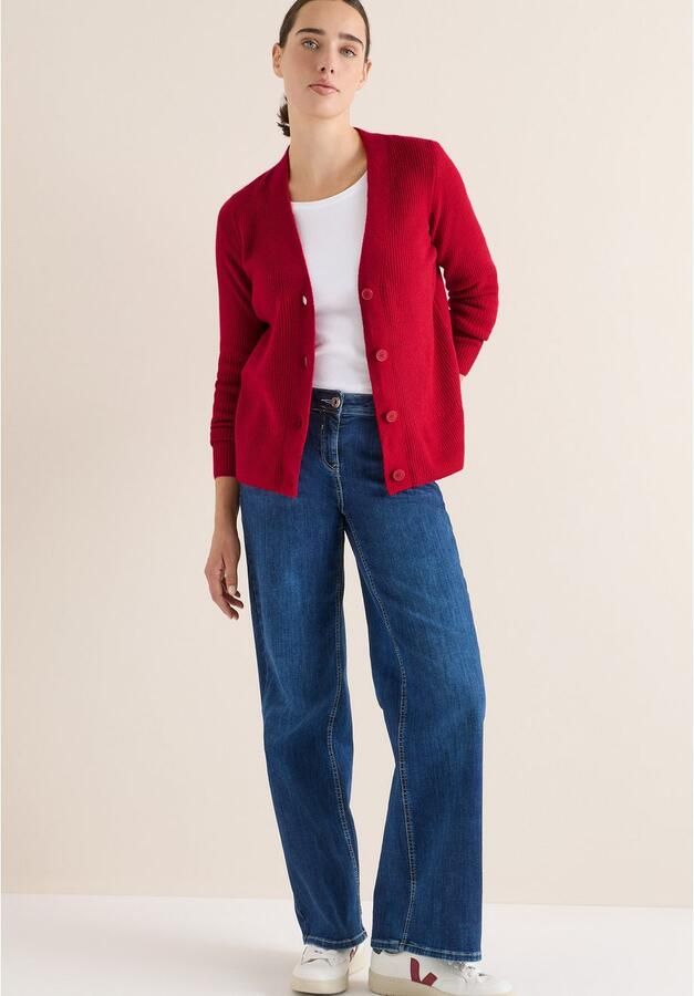 Cecil Cardigan met structuurdetail en knoopsluiting - Foto 6