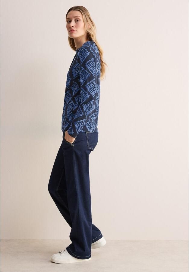 Cecil Coltrui met all-over print en opstaande kraag met trekkoord - Foto 4