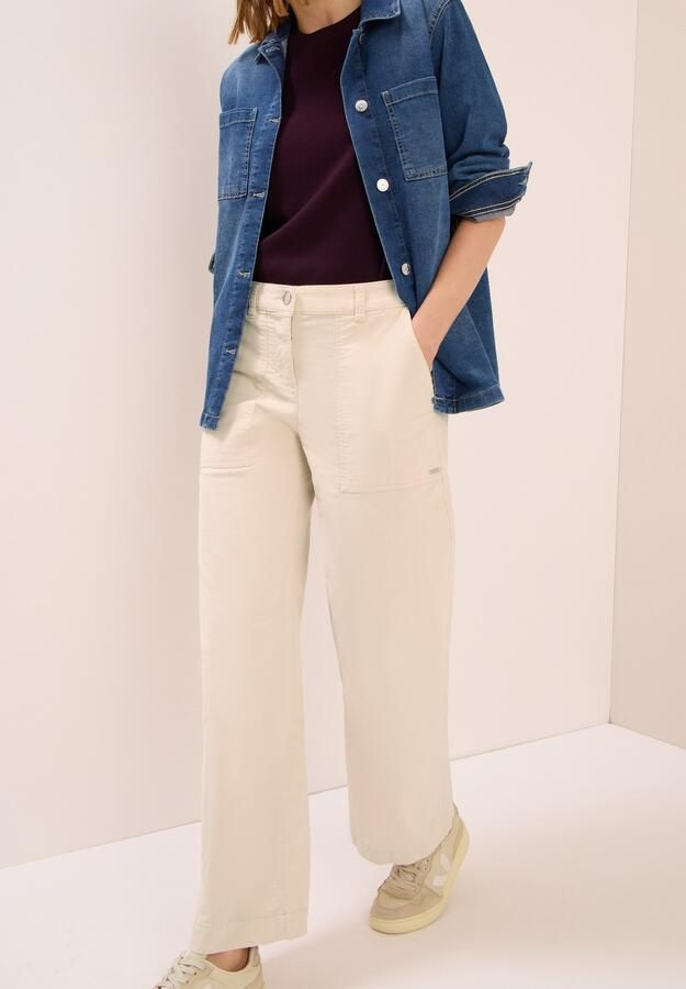 Cecil Cordbroek Style Neele Wide Leg High Waist