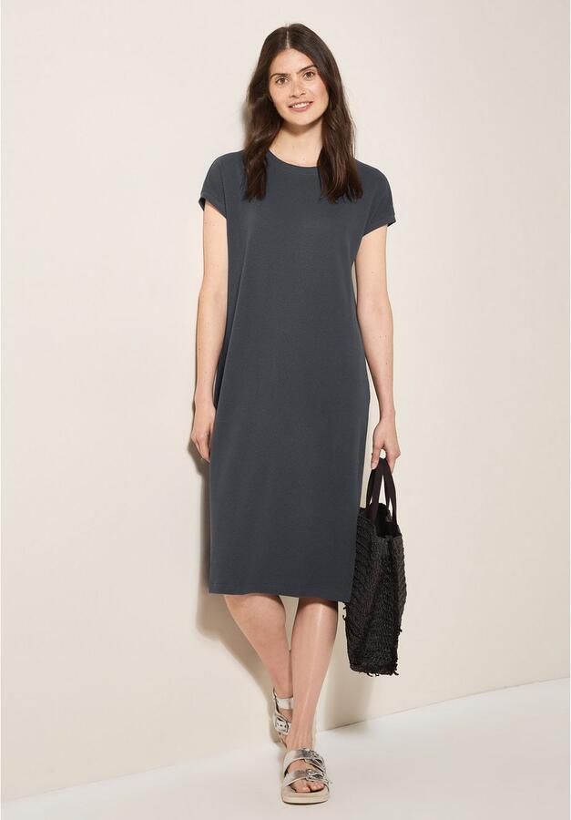 Cecil Gebreide jurk in structuuroptica - Foto 2