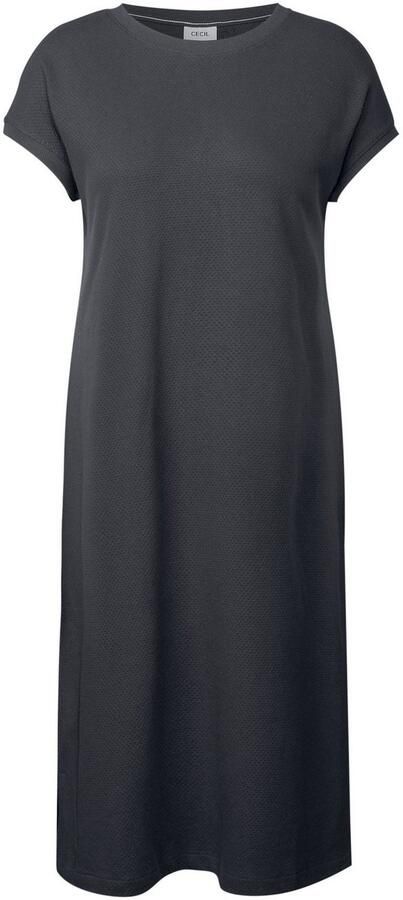 Cecil Gebreide jurk in structuuroptica - Foto 4
