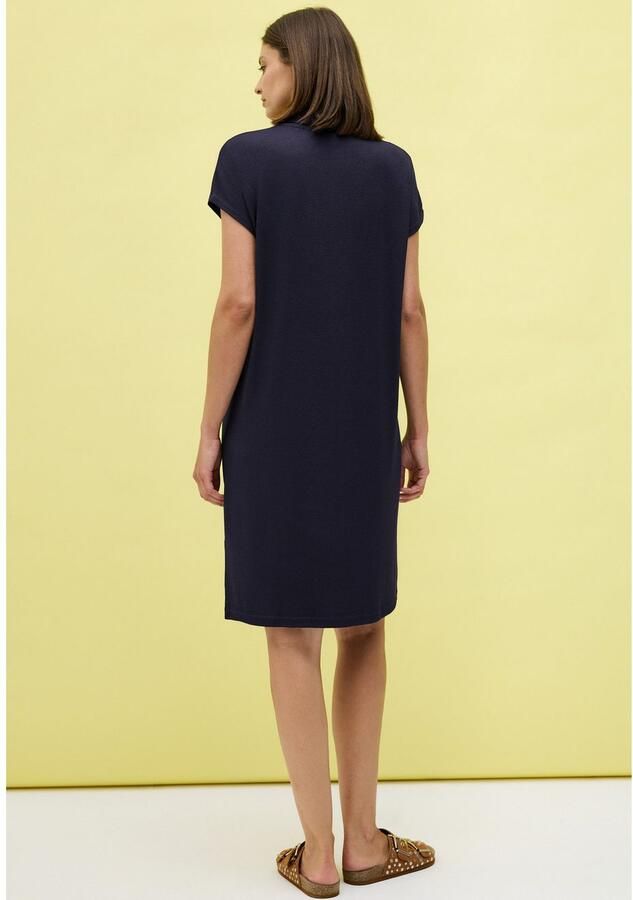 Cecil Gebreide jurk met overhemdkraag