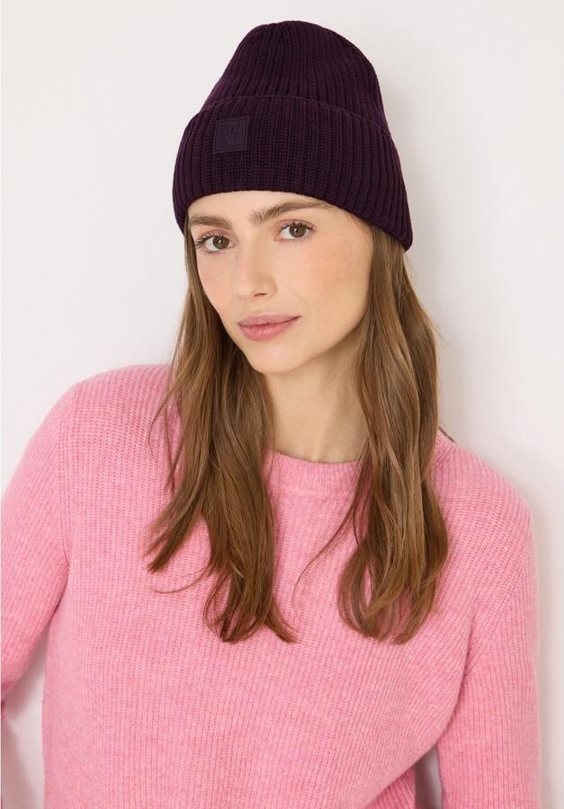 Cecil Gebreide muts Beanie in uni kleur