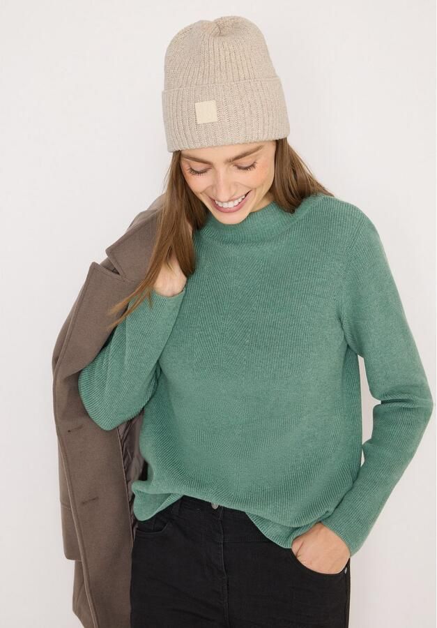 Cecil Gebreide muts Beanie in uni kleur - Foto 2