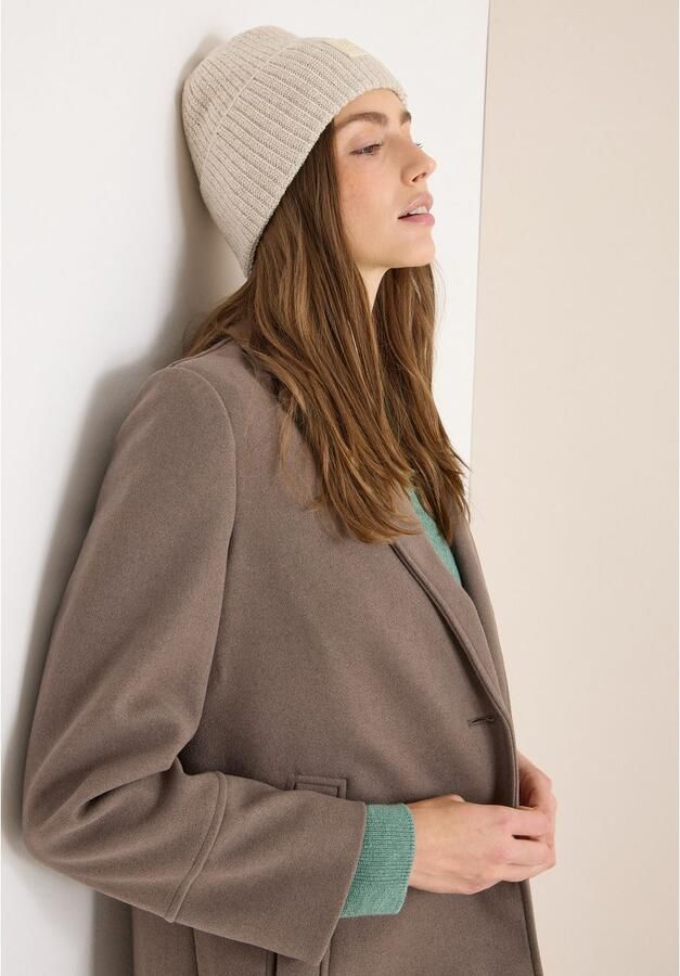 Cecil Gebreide muts Beanie in uni kleur - Foto 3