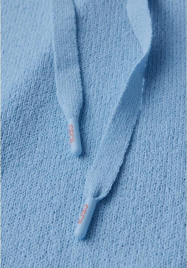 Cecil Gebreide trui met capuchon en rijgkoord - Foto 3