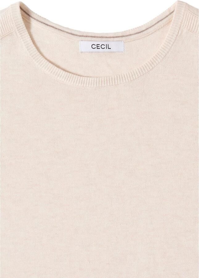 Cecil Gebreide trui met fijn detail op de schouder en viscose-gehalte