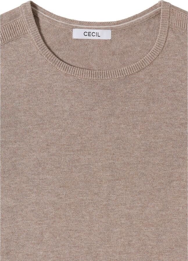 Cecil Gebreide trui met fijn detail op de schouder en viscose-gehalte