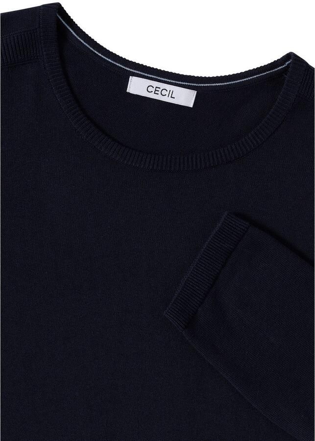 Cecil Gebreide trui met fijn detail op de schouder en viscose-gehalte