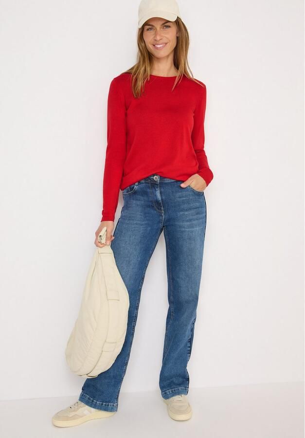 Cecil Gebreide trui met fijn detail op de schouder en viscose-gehalte - Foto 4