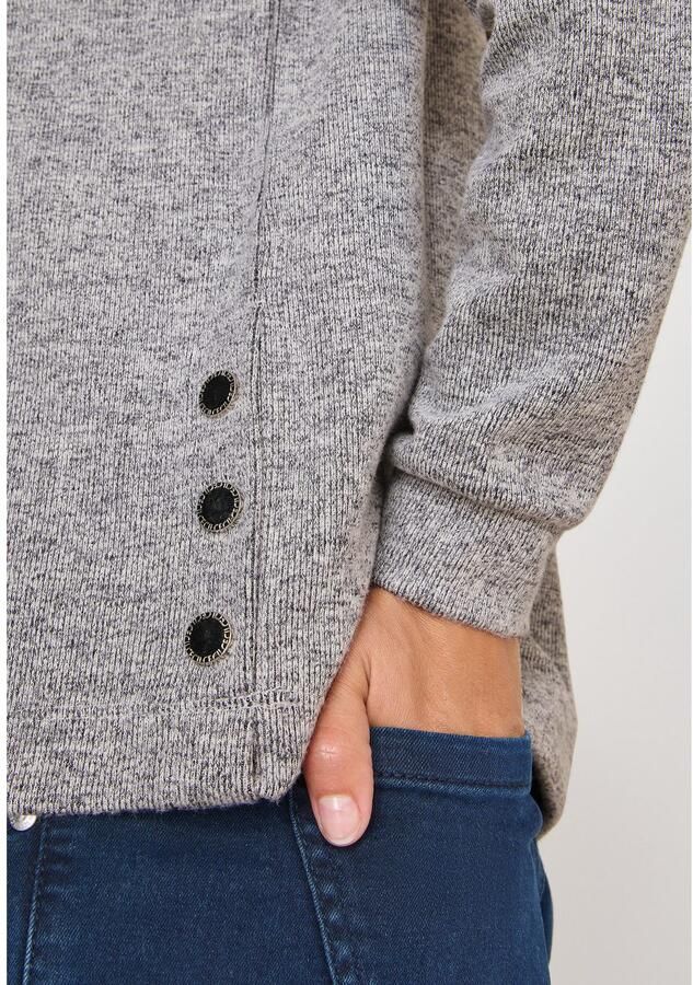 Cecil Gebreide trui met knopen - Foto 3