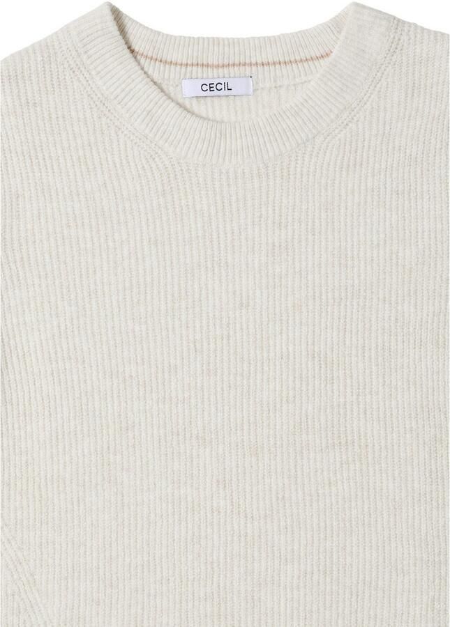 Cecil Gebreide trui met structuurdetails