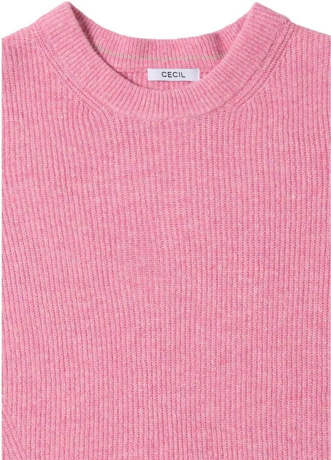 Cecil Gebreide trui met structuurdetails