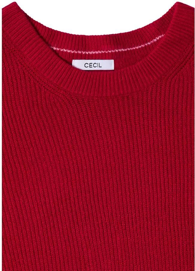 Cecil Gebreide trui met structuurdetails