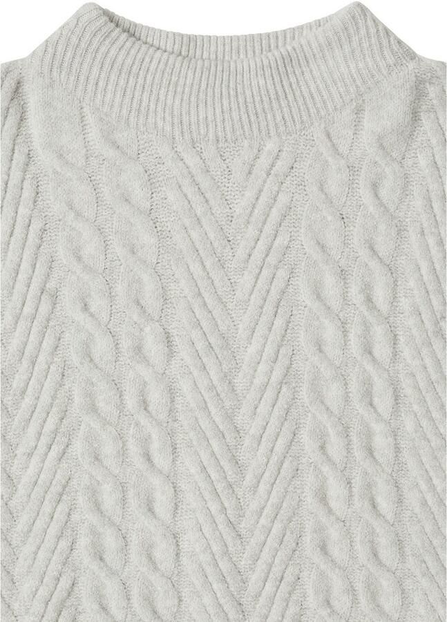 Cecil Gebreide trui met turtle neck kabelpatroon