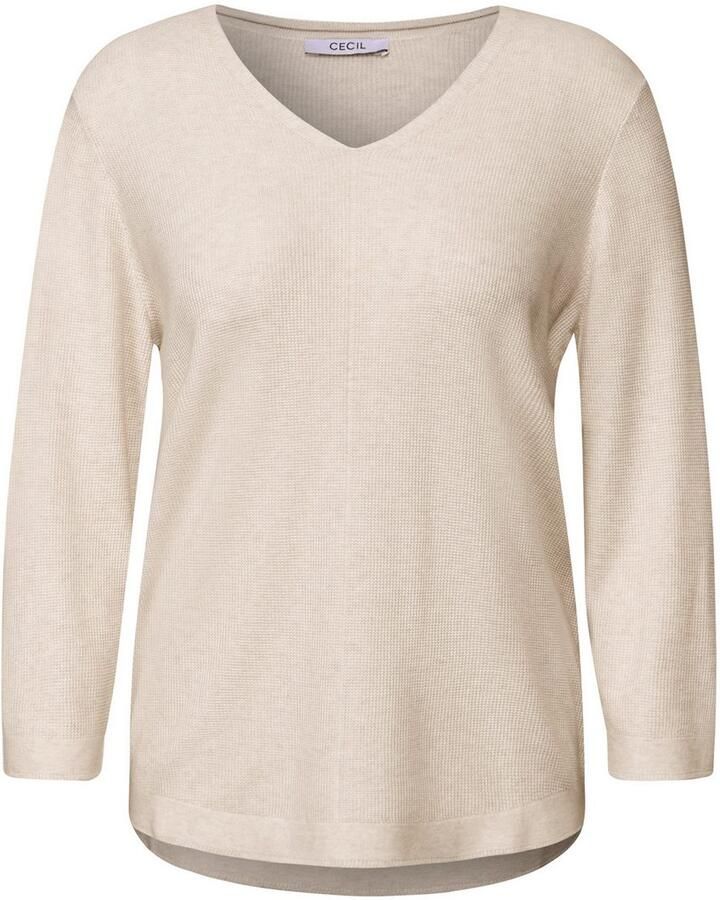 Cecil Gebreide trui met v-hals