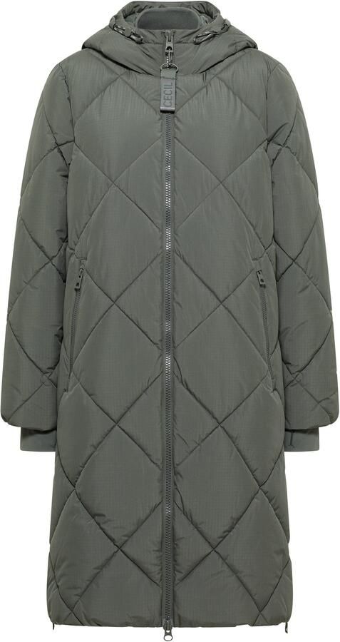 Cecil Gewatteerde jas met rugzak strings en capuchon - Foto 2