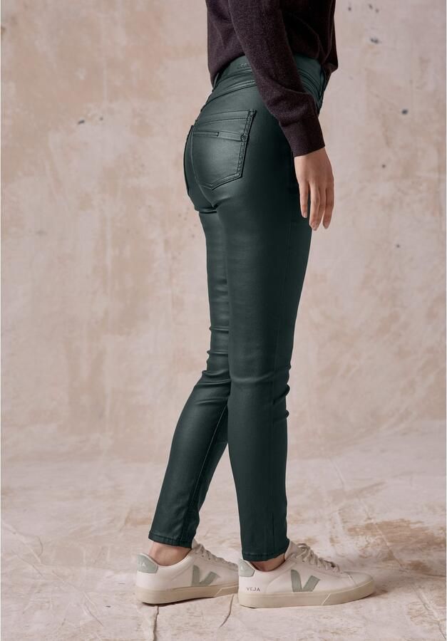 Cecil Imitatieleren broek Scarlett in five-pocketsstijl