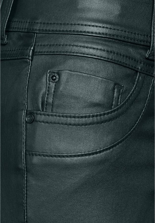 Cecil Imitatieleren broek Scarlett in five-pocketsstijl - Foto 3