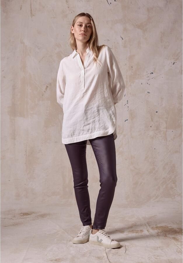 Cecil Imitatieleren broek Scarlett in five-pocketsstijl - Foto 3