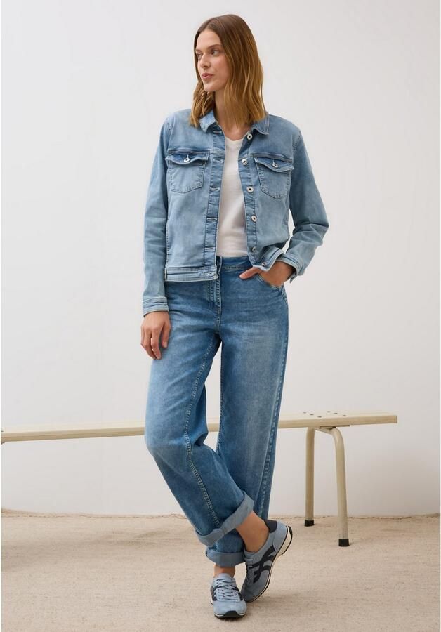 Cecil Jeansjack met knoopsluiting - Foto 3