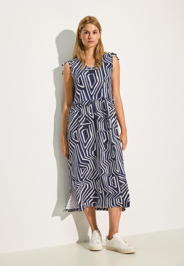 Cecil Jerseyjurk Zomerjurk met print - Foto 5