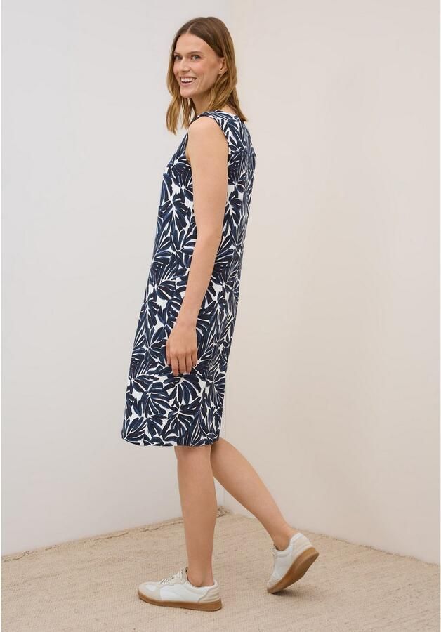 Cecil Jerseyjurk Zomerjurk met ruches op de schouders en grafisch patroon - Foto 2