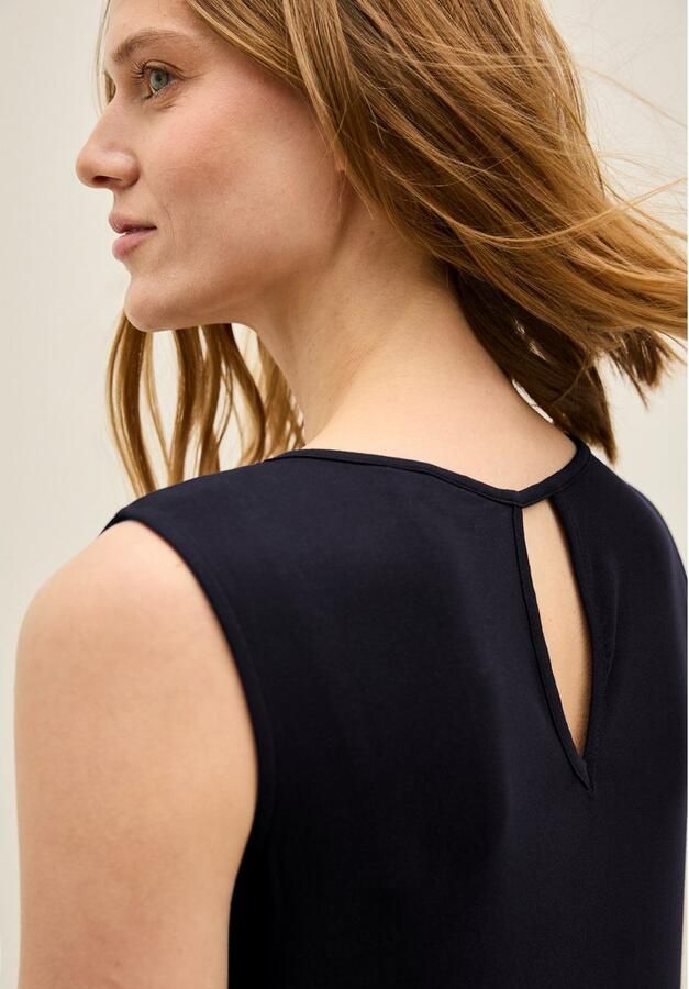 Cecil Jerseyjurk Zomerjurk mouwloos en met ronde hals - Foto 2