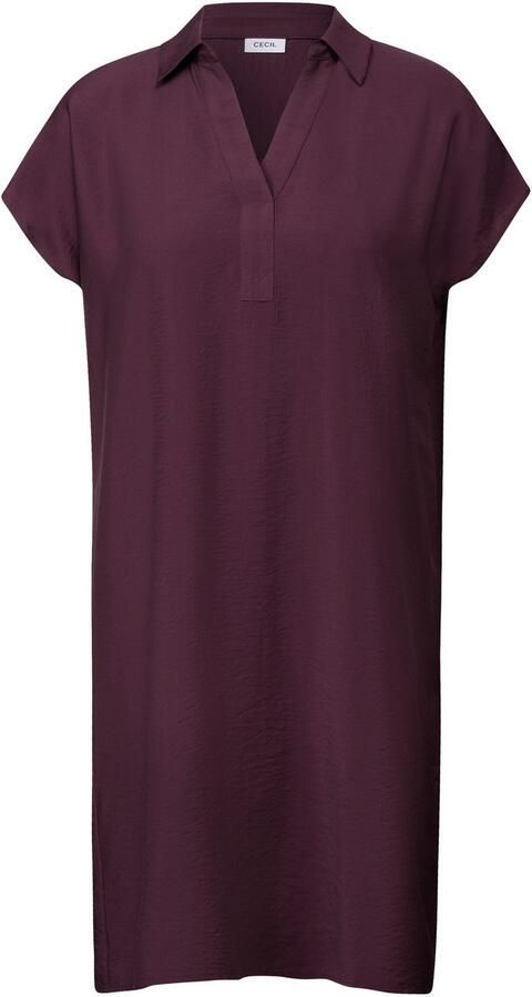 Cecil Jurk met overhemdkraag Zomerjurk in fijne structuurkwaliteit - Foto 4
