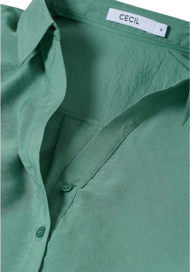 Cecil Klassieke blouse met een afgeronde zoom