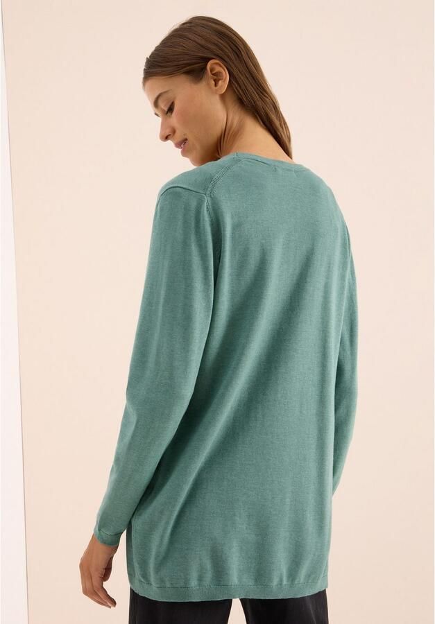 Cecil Lang vest zachte katoenmix - Foto 4