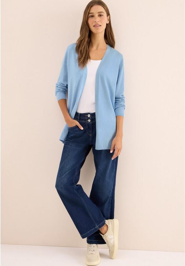 Cecil Lang vest zachte katoenmix - Foto 4