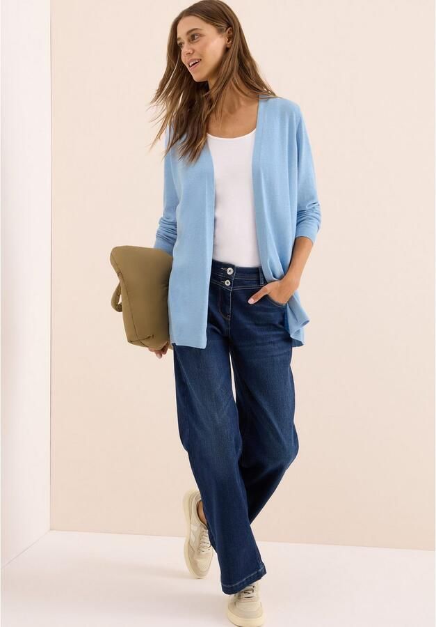 Cecil Lang vest zachte katoenmix - Foto 5