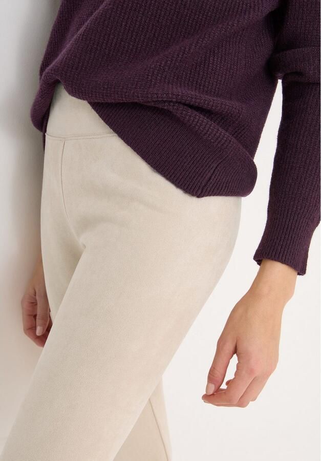 Cecil Legging Veloursleggings met elastische band - Foto 2