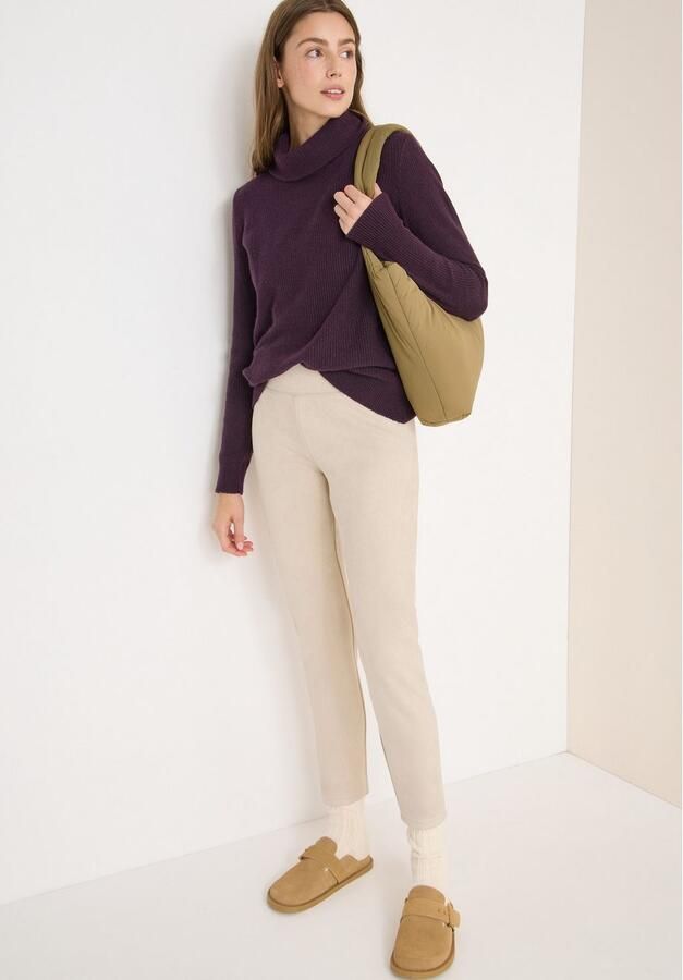 Cecil Legging Veloursleggings met elastische band - Foto 3