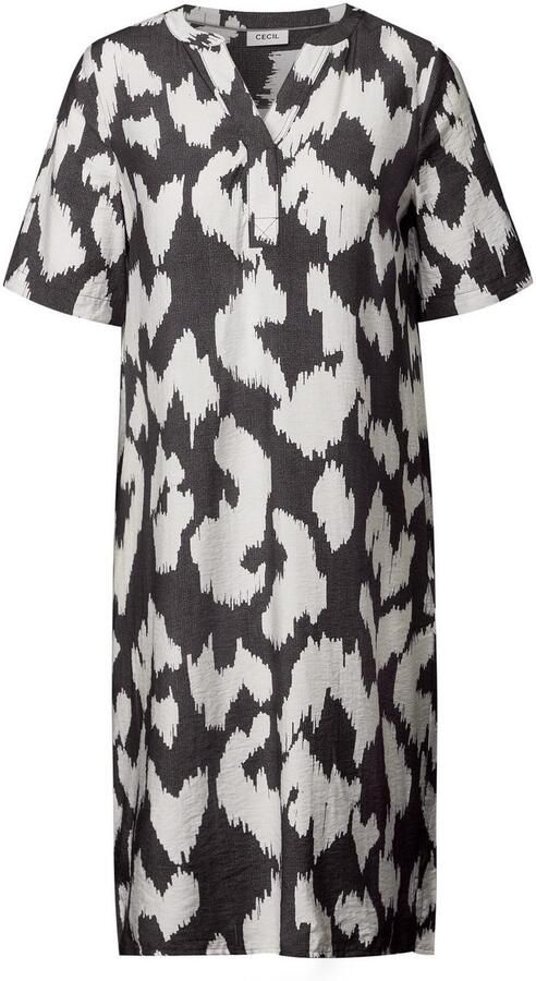 Cecil Midi-jurk met grafisch patroon - Foto 6