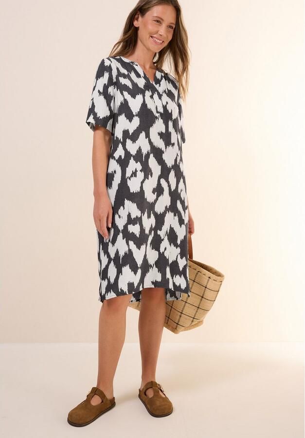 Cecil Midi-jurk met grafisch patroon - Foto 5