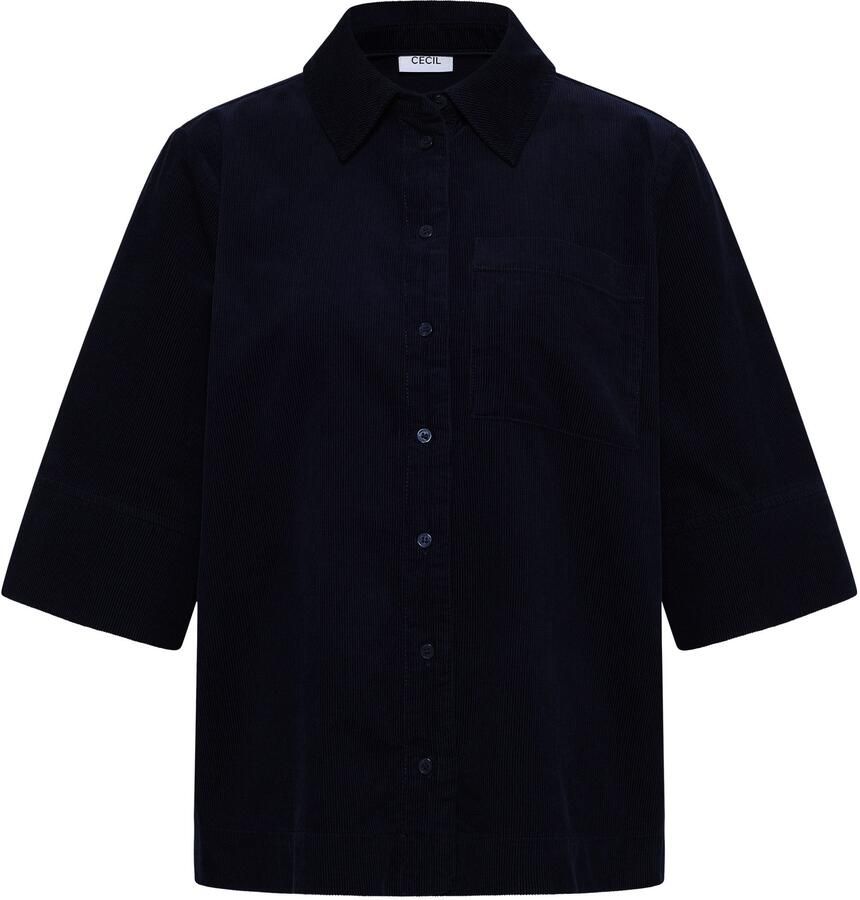 Cecil Overhemdblouse met borstzak - Foto 2