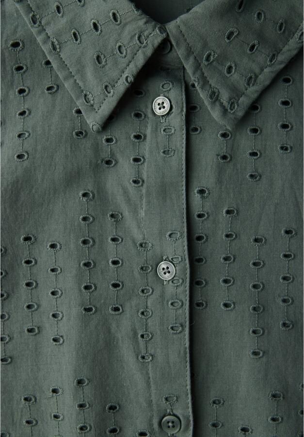 Cecil Overhemdblouse met broderie anglaise - Foto 5