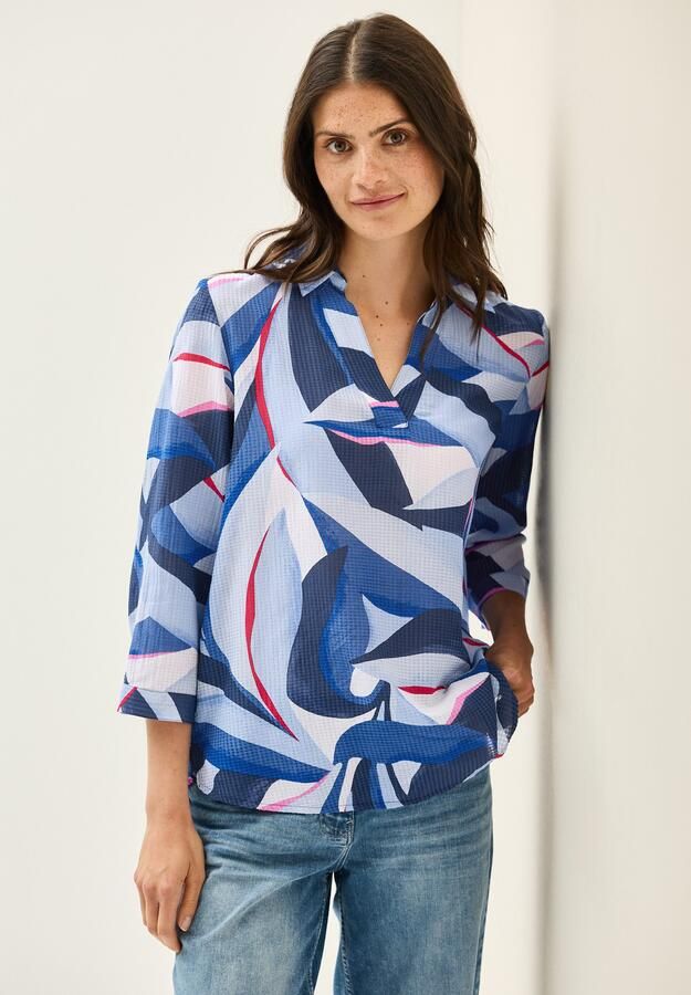 Cecil Overhemdblouse met grafisch patroon - Foto 6