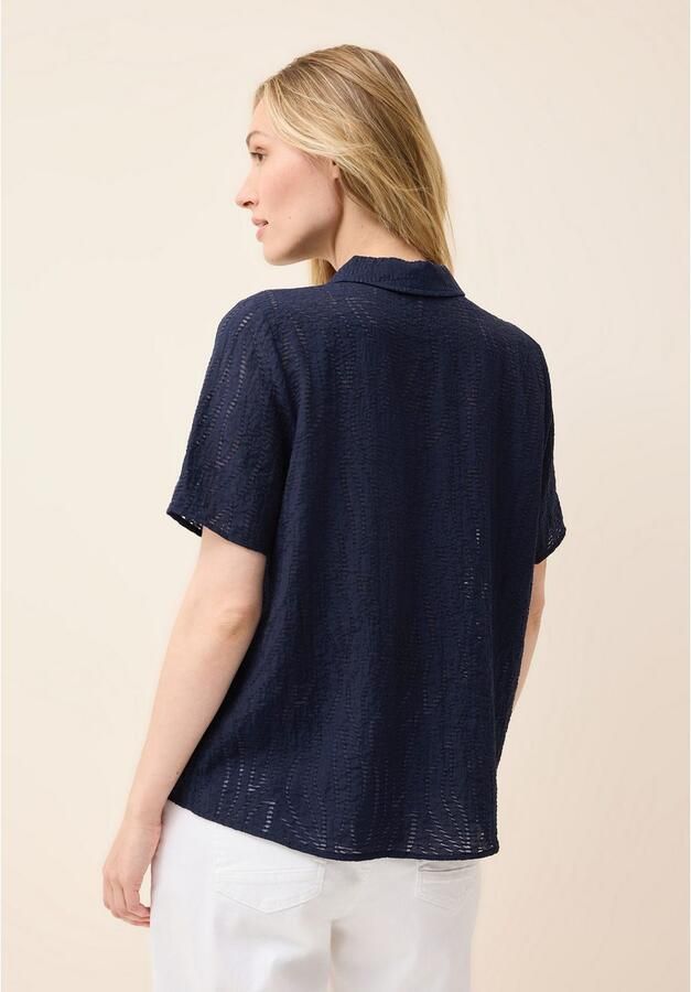 Cecil Overhemdblouse met lichte structuurpatroon - Foto 3