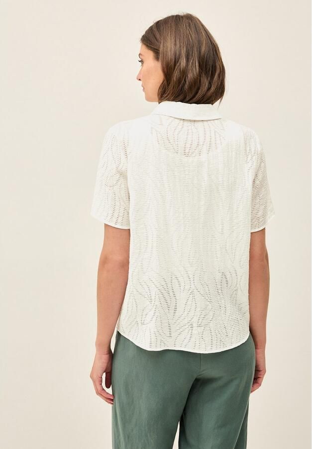 Cecil Overhemdblouse met lichte structuurpatroon - Foto 2