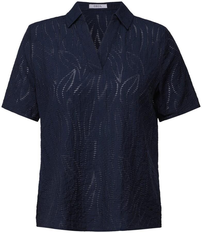 Cecil Overhemdblouse met lichte structuurpatroon