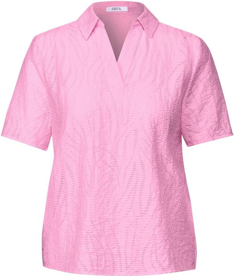 Cecil Overhemdblouse met lichte structuurpatroon