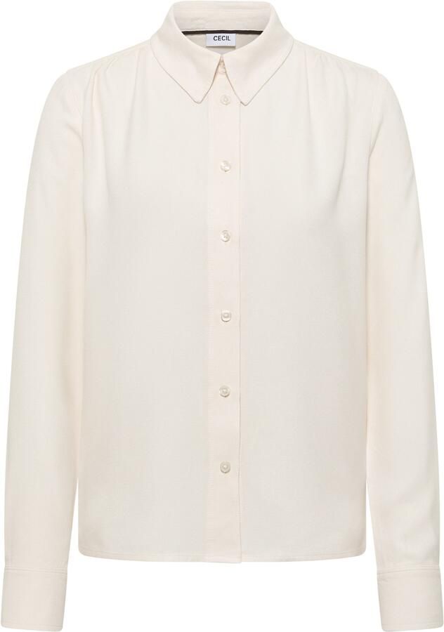 Cecil Overhemdblouse met chetten - Foto 2