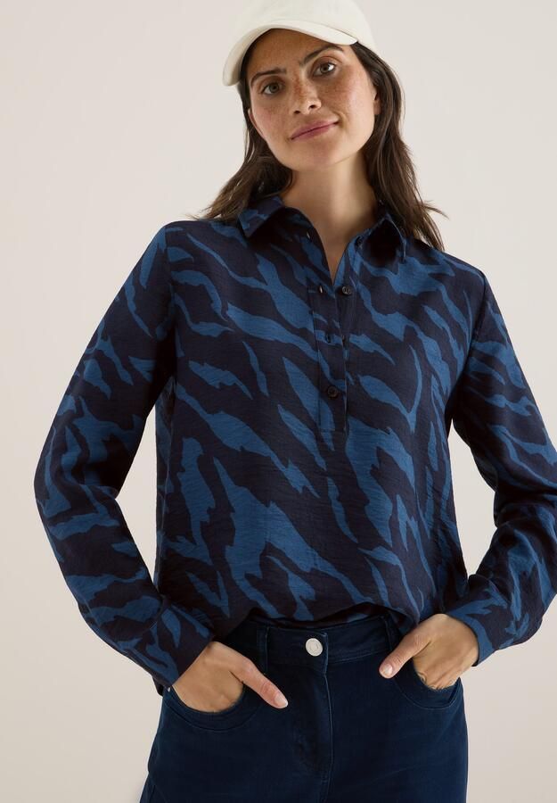 Cecil Overhemdblouse met print all-over - Foto 7