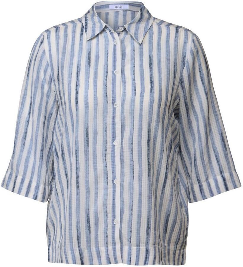Cecil Overhemdblouse met streepdessin