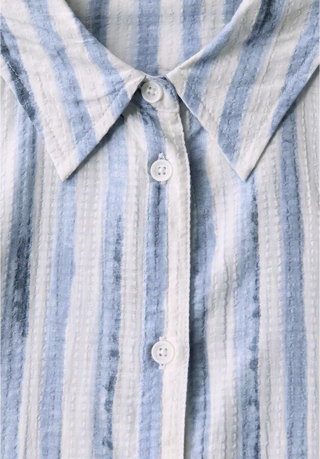 Cecil Overhemdblouse met streepdessin - Foto 4