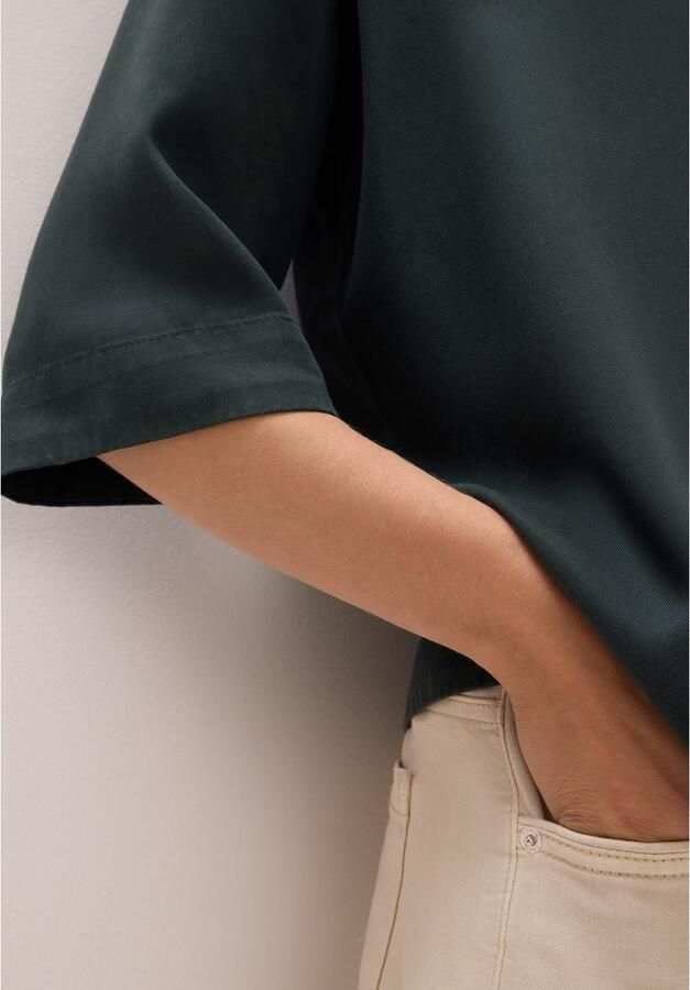 Cecil Overhemdblouse van lyocell - Foto 3