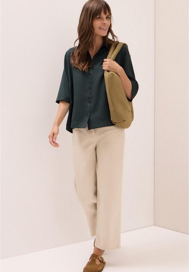 Cecil Overhemdblouse van lyocell - Foto 4